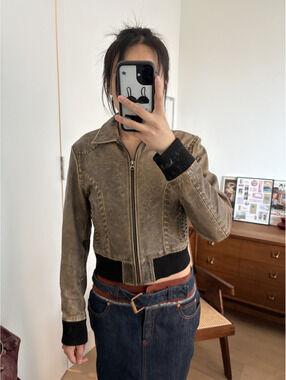 Vintage Redskins Leather Jacket